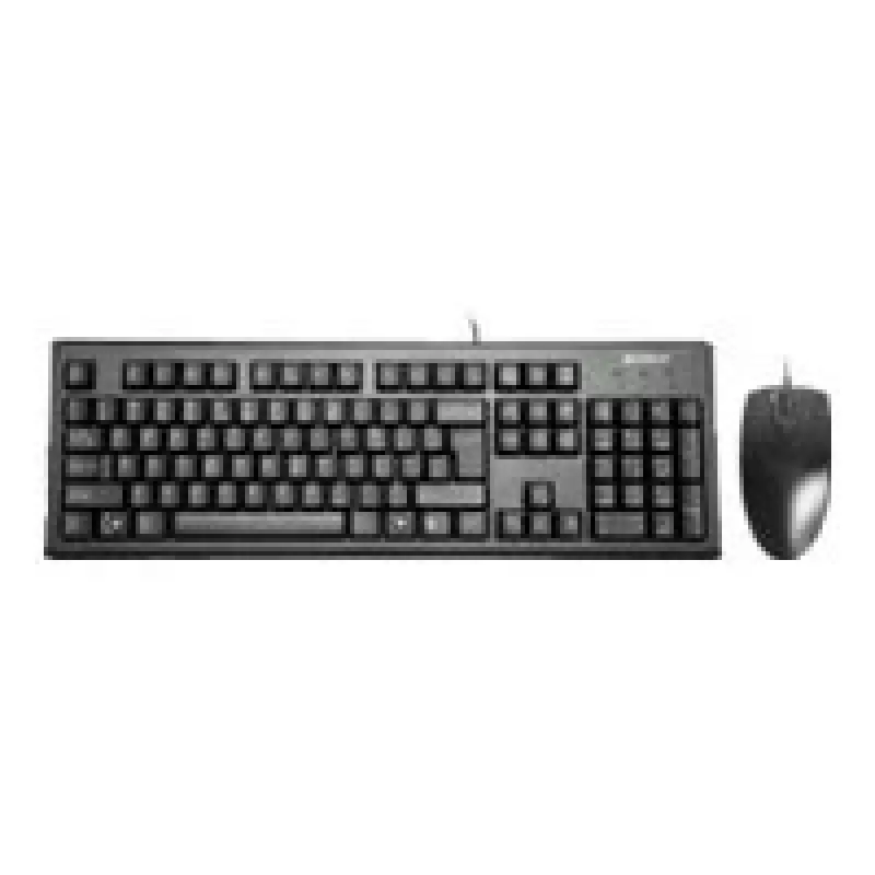 A4Tech KM-72620D - klaviatuuri ja hiire komplekt - USB - US - must