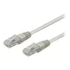 Wentronic Goobay CAT 6 Patch-kaabel, U/UTP, hall, 3 m - CCA vase segu (68409)