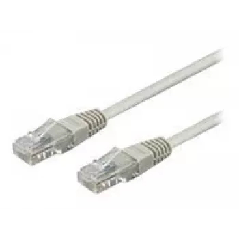 Wentronic Goobay CAT 6 Patch-kaabel, U/UTP, hall, 3 m - CCA vase segu (68409)