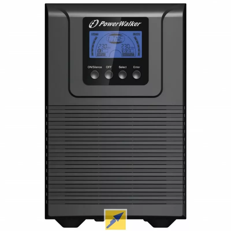 PowerWalker VFI 1000 TG Topeltmuundus (Online) 1 kVA 900 W 4 pistikupesa