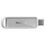 SanDisk Phone Drive, 256 GB, USB Type-C, 3.2 Gen 1 (3.1 Gen 1), 150 MB/s, ilma korgita, valge