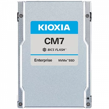 Kioxia CM7-V Series KCMYXVUG12T8 - SSD - Enterprise, Mixed Use - 12800 GB - Sanitize Instant Erase (SIE) - 2.5-inch U.2 - PCI Express 5.0 (NVMe)