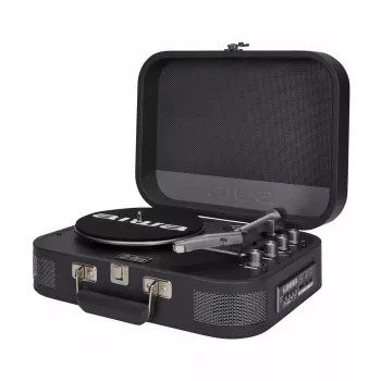 AIWA VPX-1951/TN Belt Drive Turntable with Bluetooth 5.0, USB Recording, Built-in Speakers, 33/45/78 RPM
