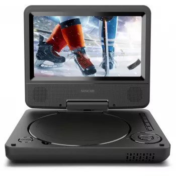 SENCOR SPV 2075 7 inch kaasaskantav DVD-mängija USB/SD ja 7 inch LCD-ekraaniga
