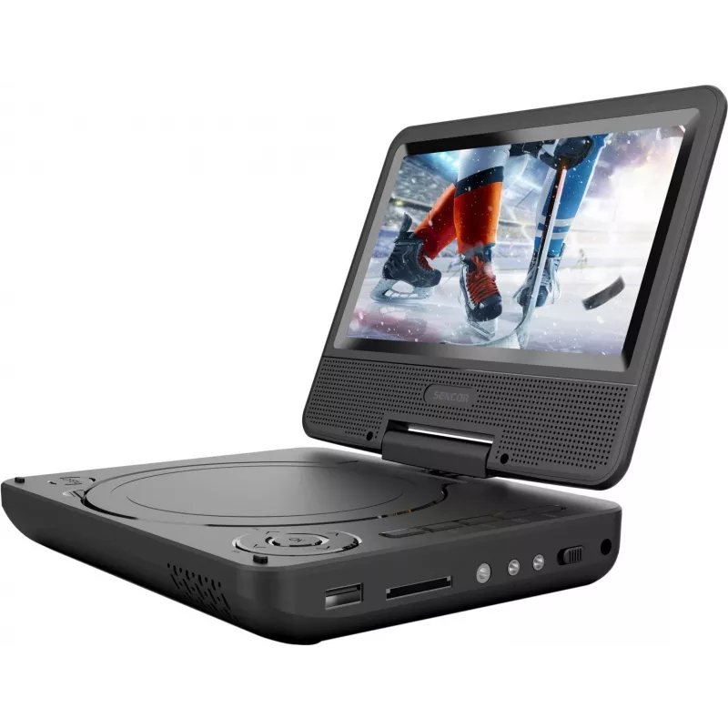 SENCOR SPV 2075 7 inch kaasaskantav DVD-mängija USB/SD ja 7 inch LCD-ekraaniga
