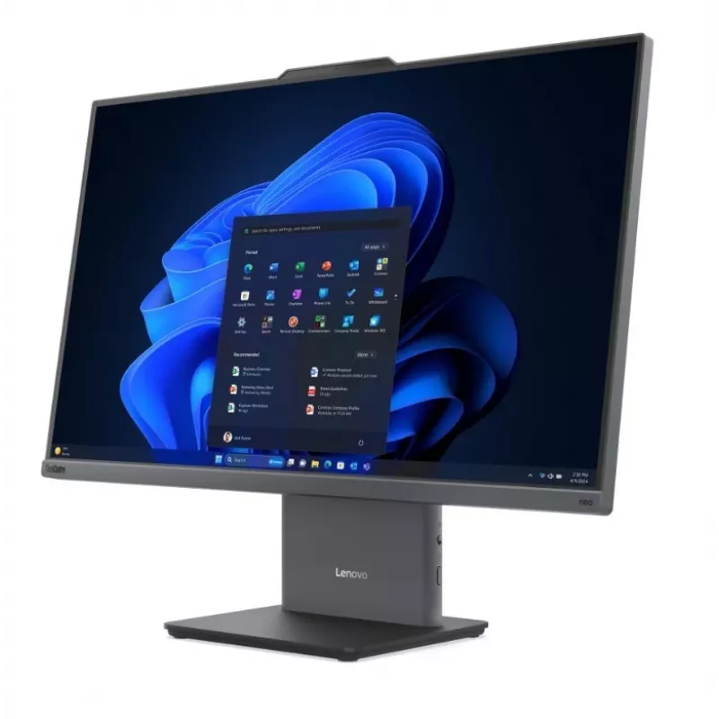 Lenovo ThinkCentre neo 50a 24 Gen 6 13QH000GPB kõik-ühes arvuti, Intel Core Ultra 5 226V, 23,8-tolline Full HD, 16GB LPDDR5X, 512GB SSD, Windows 11 Pro