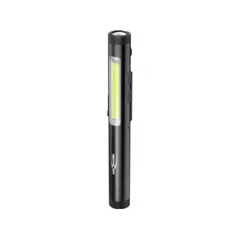 ANSMANN 4-in-1 LED UV Laser Rechargeable Flashlight 3W+2W