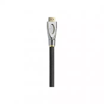PYTHON HDMI 2.0 kaabel 2m must 4K 60Hz 18Gbps nailonpunutisega