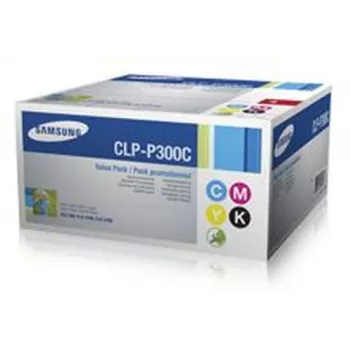 Samsung CLP-P300C/ELS Tinderikassettide komplekt must, tsüaan, magenta, kollane