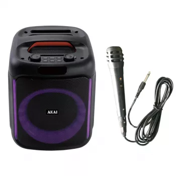 AKAI ABTS-V20 Kaasaskantav Bluetooth-kõlar 20W Must