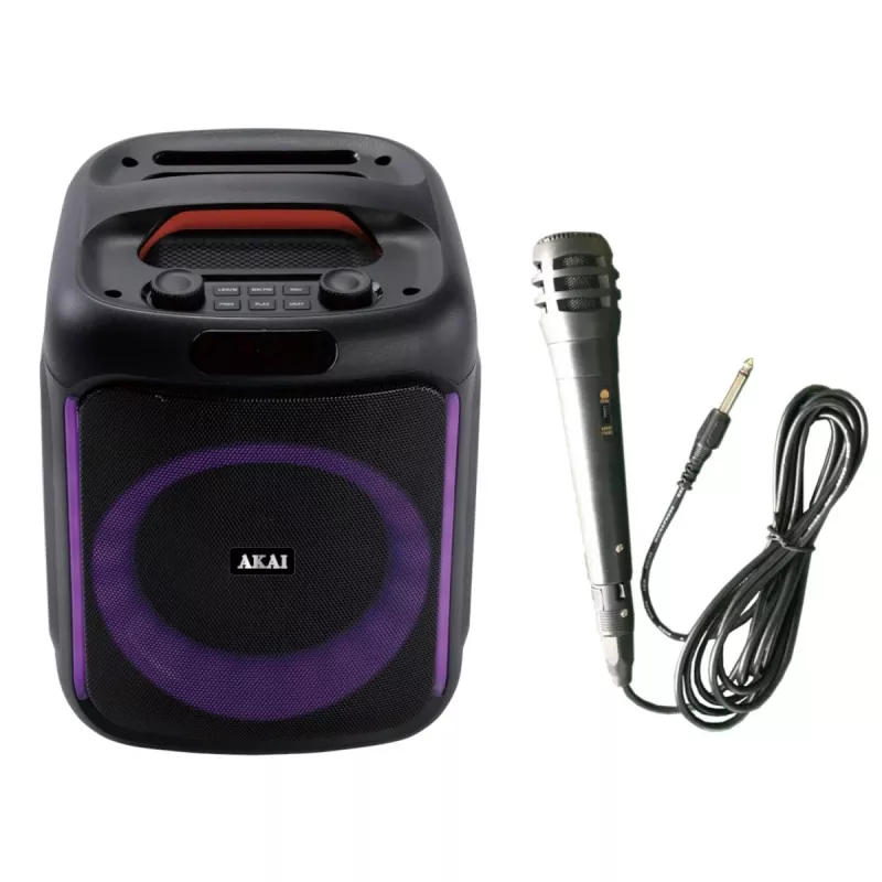 AKAI ABTS-V20 Kaasaskantav Bluetooth-kõlar 20W Must