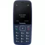 Panasonic KX-TF400EXC Sinine lihttelefon suurte nuppude ja SOS-nupuga