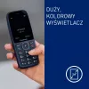 Panasonic KX-TF400EXC Sinine lihttelefon suurte nuppude ja SOS-nupuga