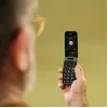 Panasonic KX-TU410EXB Mobiiltelefon Klappkarp Must