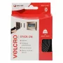 VELCRO Konks- ja Aasateip 20 mm x 2,5 m Must Õmblusega Nailon Karp