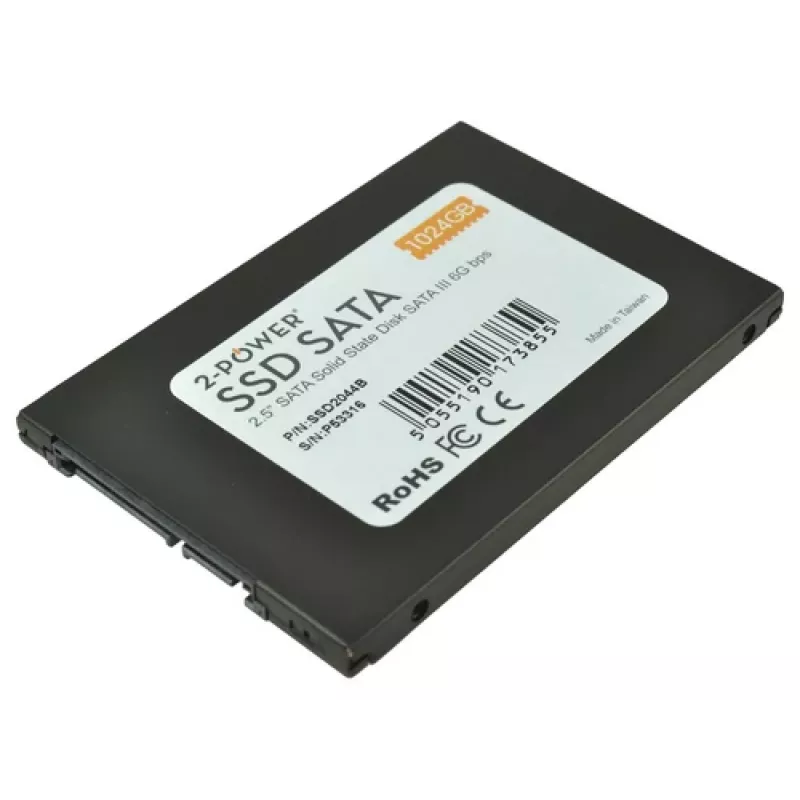 2-POWER SSD2044B 1 TB 2.5-tolline SATA III 6 Gbit/s sisemine pooljuhtketas