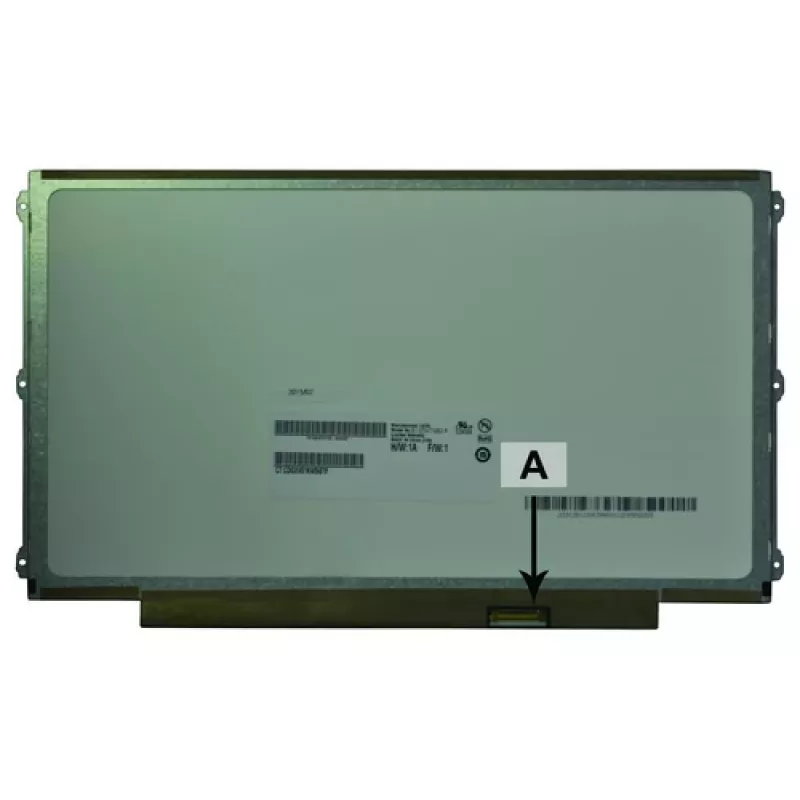 2-POWER SCR0498B 12.5-tolline WXGA LED-ekraan HP EliteBooki jaoks