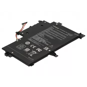 2-Power Põhiaku Asus Transformer Book Flip TP500LA jaoks - 3400 mAh