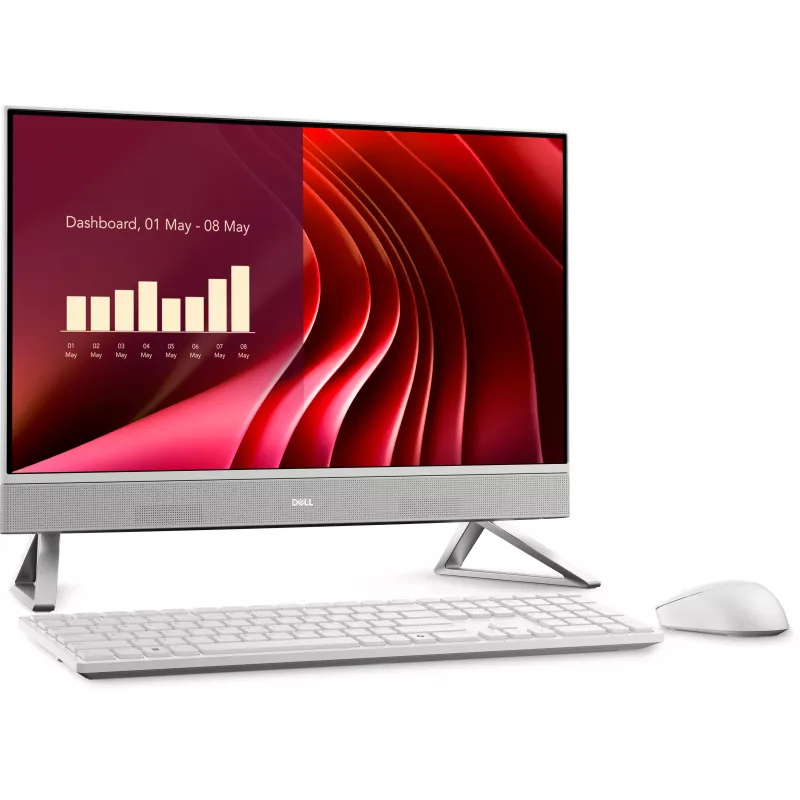 Dell 24 All-in-One EC24250 Windows 11 Pro Core 7-150U 16GB 1TB SSD 23.8 inch FHD Touch Intel Graphics Webcam Wi-Fi Bluetooth 3Y ProSupport