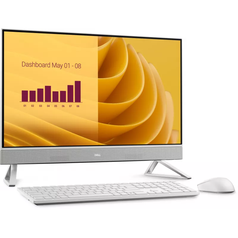 Dell 27 All-in-One EC27250 Windows 11 Pro Intel Core 7-150U 16GB RAM 1TB SSD 27.0 inch FHD Touch NVIDIA GeForce MX570A Webcam Wi-Fi Bluetooth 3Y ProSupport
