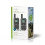 Nedis Walkie Talkie komplekt WLTK0500BK 5 km ulatus 8 kanalit PMR446