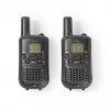 Nedis Walkie Talkie komplekt WLTK0500BK 5 km ulatus 8 kanalit PMR446