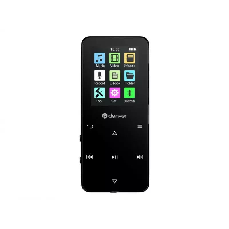 Denver MP-1830B Must MP4-mängija Bluetoothiga, 1,8-tolline ekraan, 4 GB, must