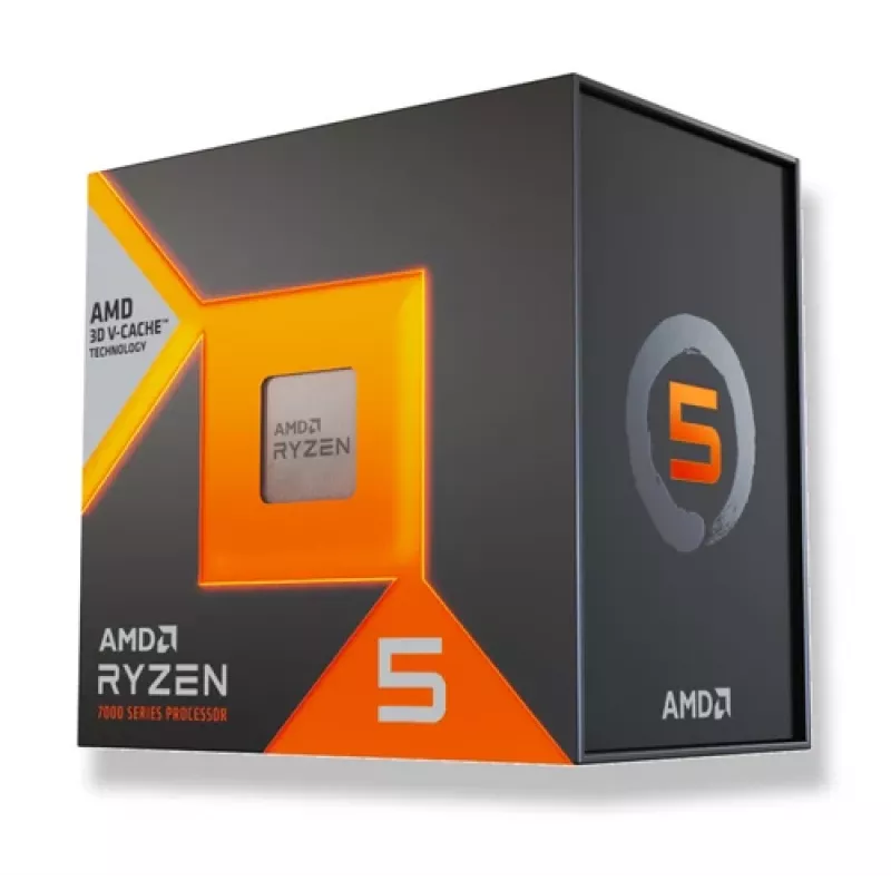 AMD Ryzen 5 7500X3D protsessor (96 MB vahemälu, kuni 4,50 GHz) Tray