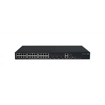 HPE OfficeConnect 2150 24G 4P Switch - 24 Gigabit PoE+ porti ja 4 SFP+ ühendust