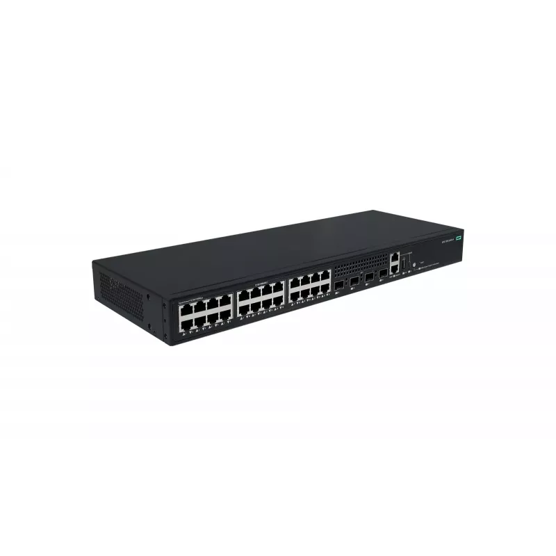 HPE OfficeConnect 2150 24G 4P Switch - 24 Gigabit PoE+ porti ja 4 SFP+ ühendust