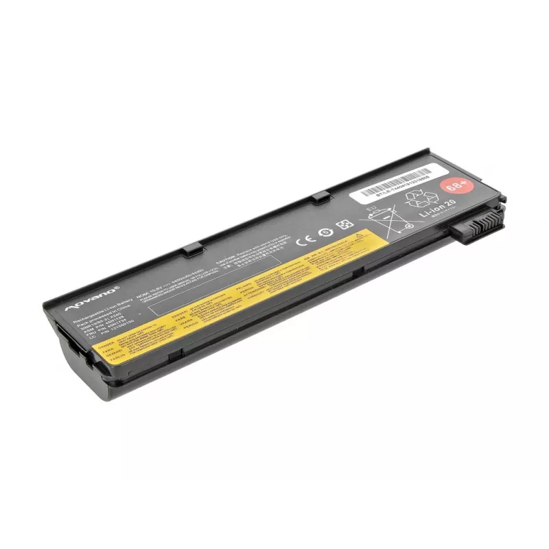 MITSU Aku 45N1127 Lenovo ThinkPad T440 T450s X240 jaoks - 4400 mAh (48 Wh)