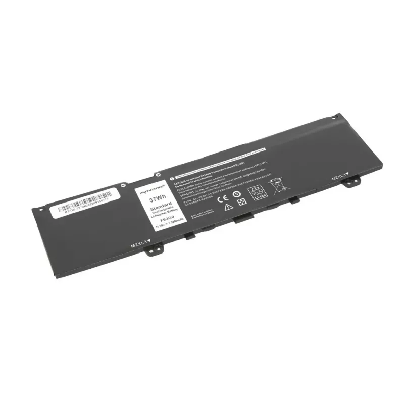 MITSU Aku Y5XF9 Dell Inspiron 13 5370 7373 7386 jaoks - 3200 mAh (37 Wh)