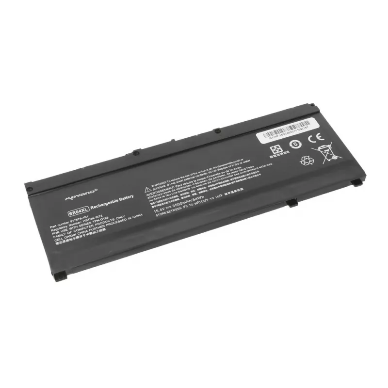MITSU Aku SR04XL TPN-C133 HP Omen 15-DC 15-CE jaoks - 3500 mAh (54 Wh)