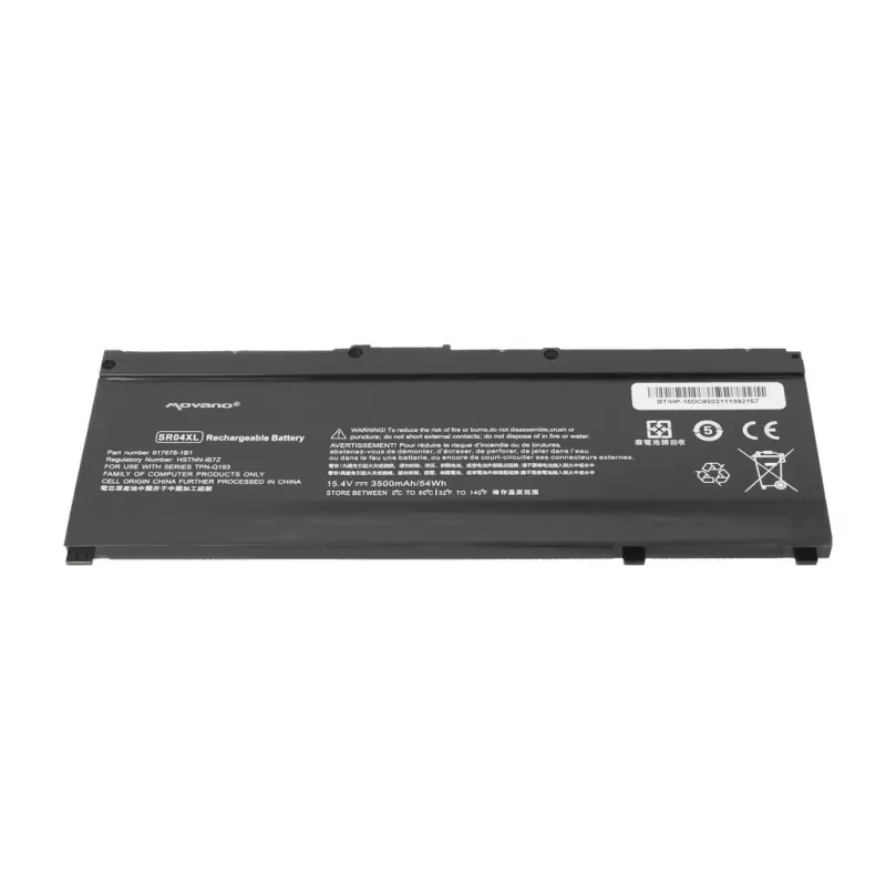 MITSU Aku SR04XL TPN-C133 HP Omen 15-DC 15-CE jaoks - 3500 mAh (54 Wh)