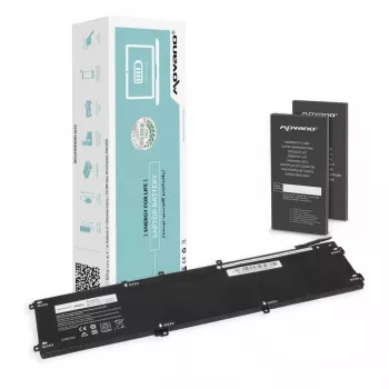 MITSU Aku 6GTPY Dell XPS 15 9550 jaoks - 6000 mAh (69 Wh)