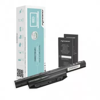 MITSU Aku FPCBP405Z Fujitsu Lifebook E744 E753 jaoks - 4400 mAh (48 Wh)