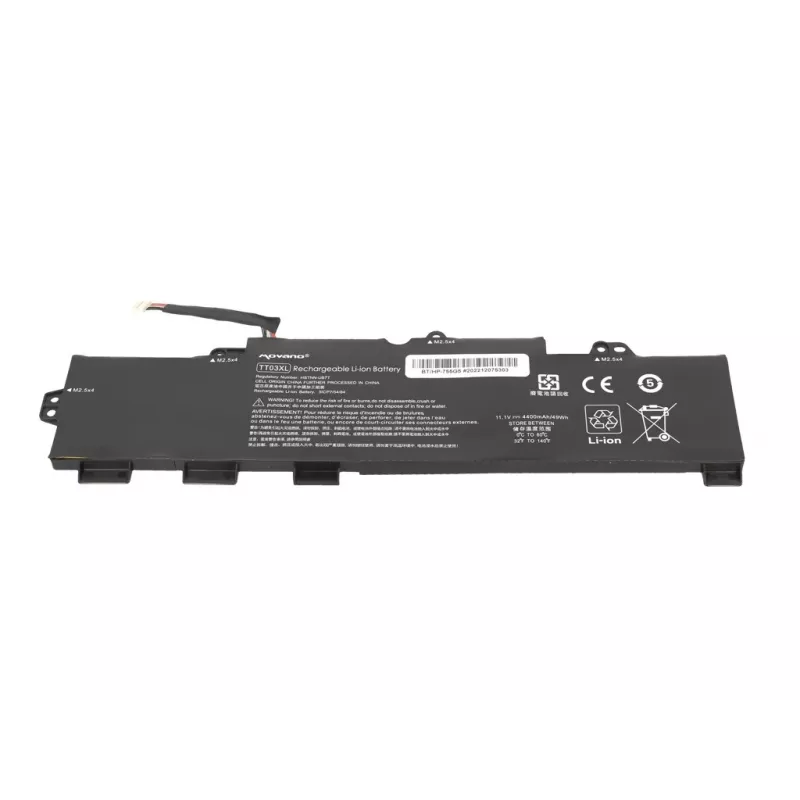 MITSU Aku TT03XL HP EliteBook 755 850 G5 850 G6 jaoks - 4400 mAh (49 Wh)