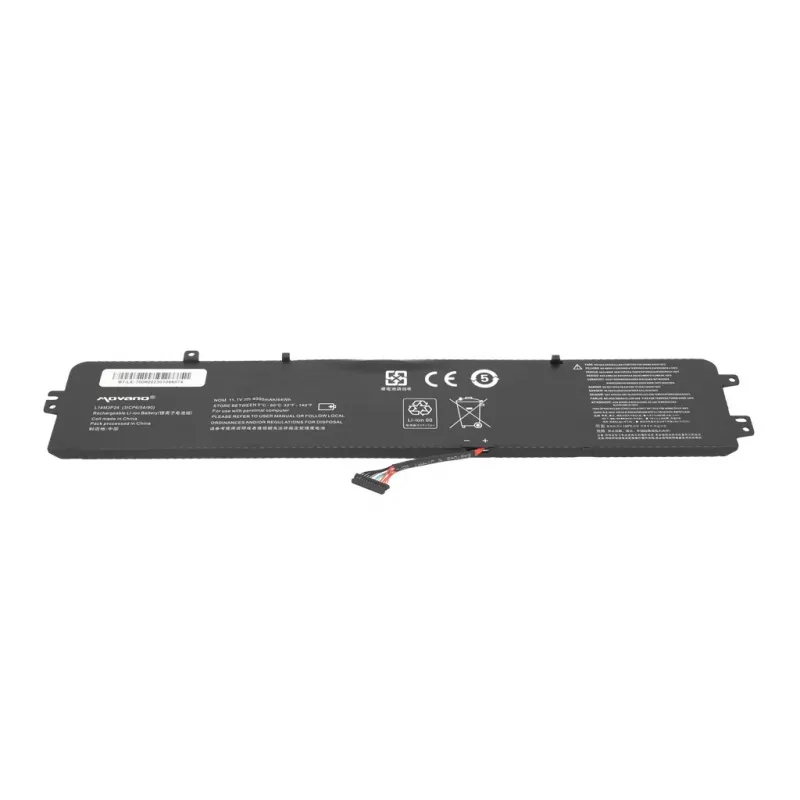 MITSU Aku L14M3P24 L14S3P24 Lenovo IdeaPad 700-15ISK jaoks - 4000 mAh (44 Wh)