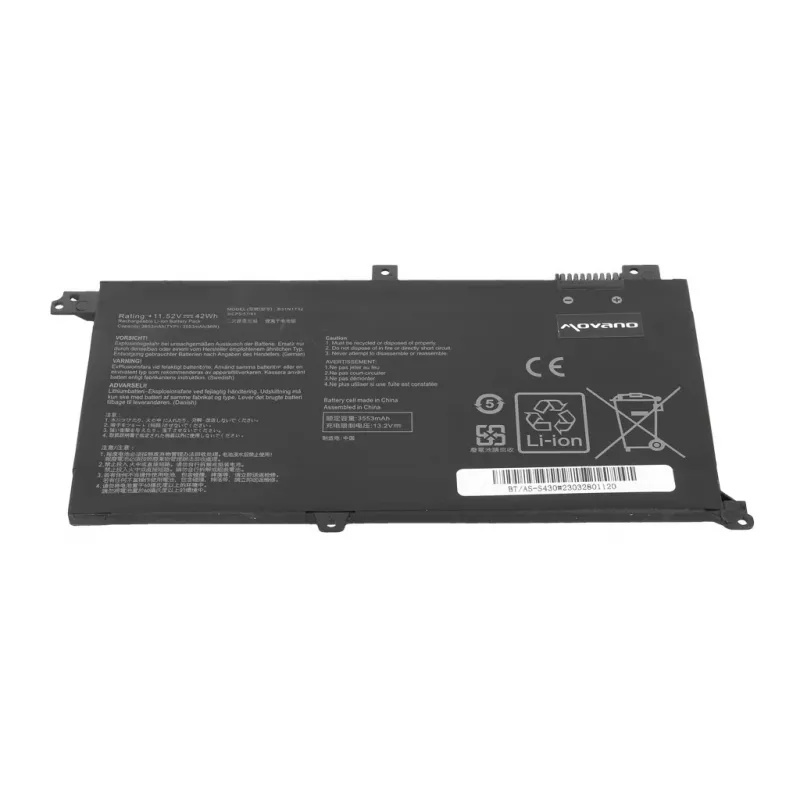 MITSU Aku B31N1732 Asus Vivobook S430 X430U K430 jaoks - 3600 mAh (41 Wh)
