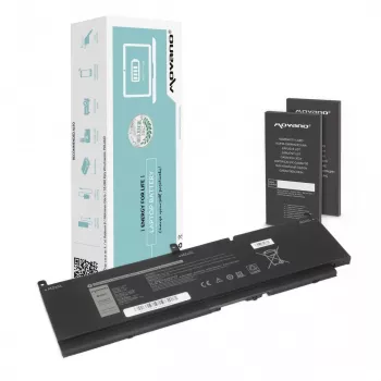 MITSU Aku PKWVM Dell Precision 15 7550 7560 Precision 17 7760 jaoks - 7400 mAh (84 Wh)
