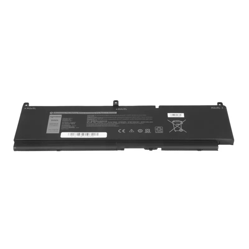 MITSU Aku PKWVM Dell Precision 15 7550 7560 Precision 17 7760 jaoks - 7400 mAh (84 Wh)