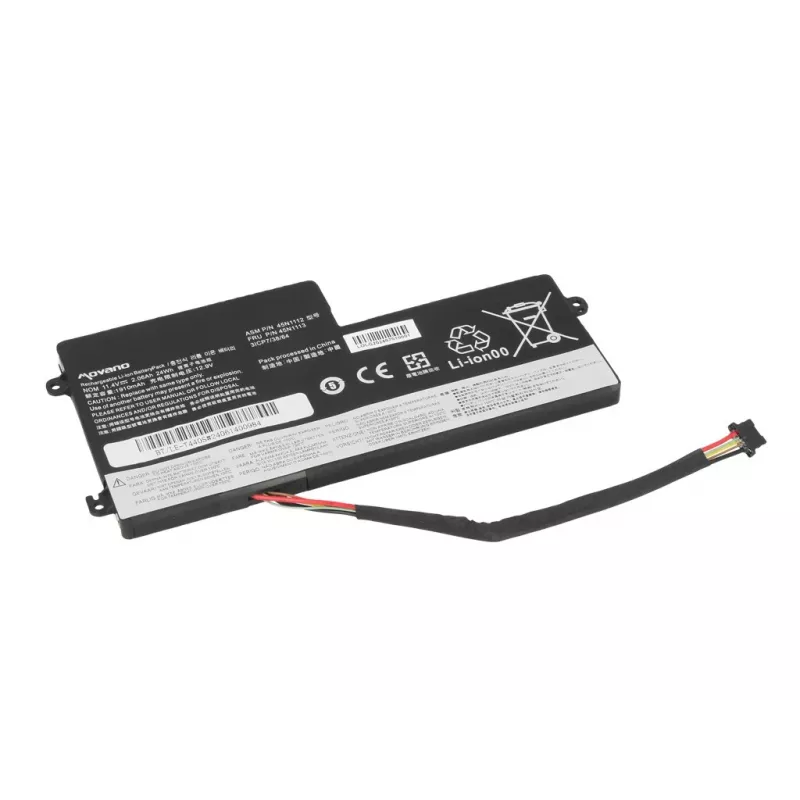 MITSU Aku 45N1108 Lenovo ThinkPad T440 T440S X240 jaoks - 2060 mAh (24 Wh)