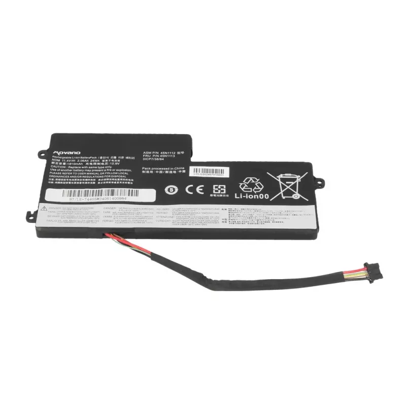 MITSU Aku 45N1108 Lenovo ThinkPad T440 T440S X240 jaoks - 2060 mAh (24 Wh)