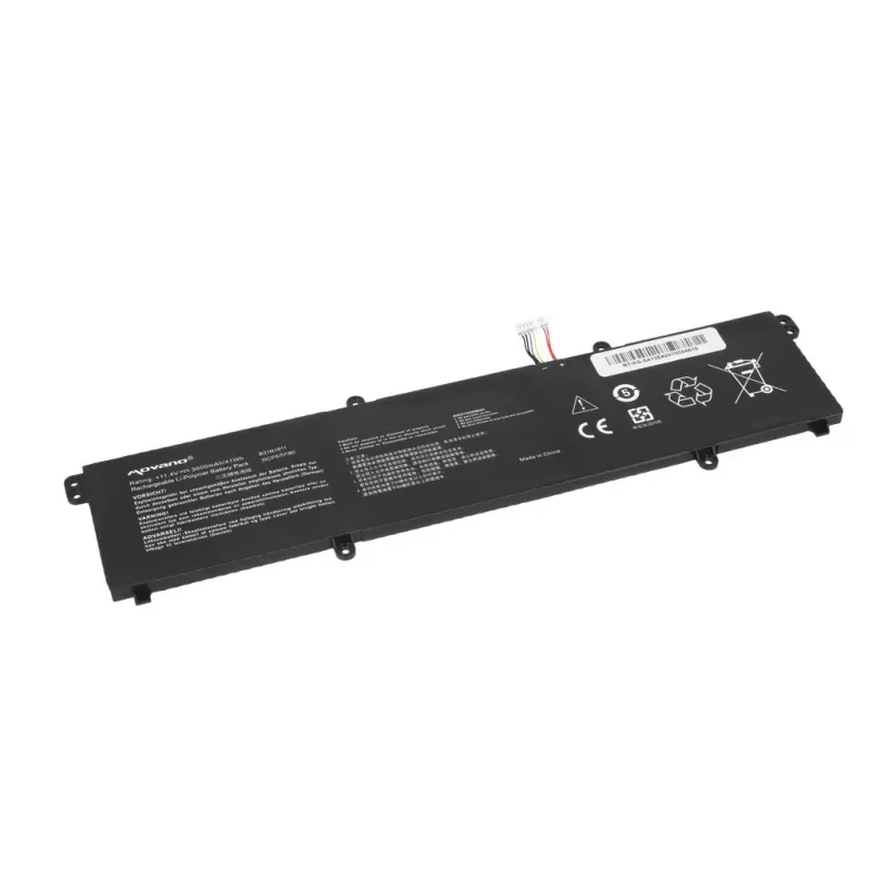 MITSU Aku B31N1911 C31N1911 Asus VivoBook Flip 14 X421 TM420 R413 K413FA jaoks - 3600 mAh (41 Wh)