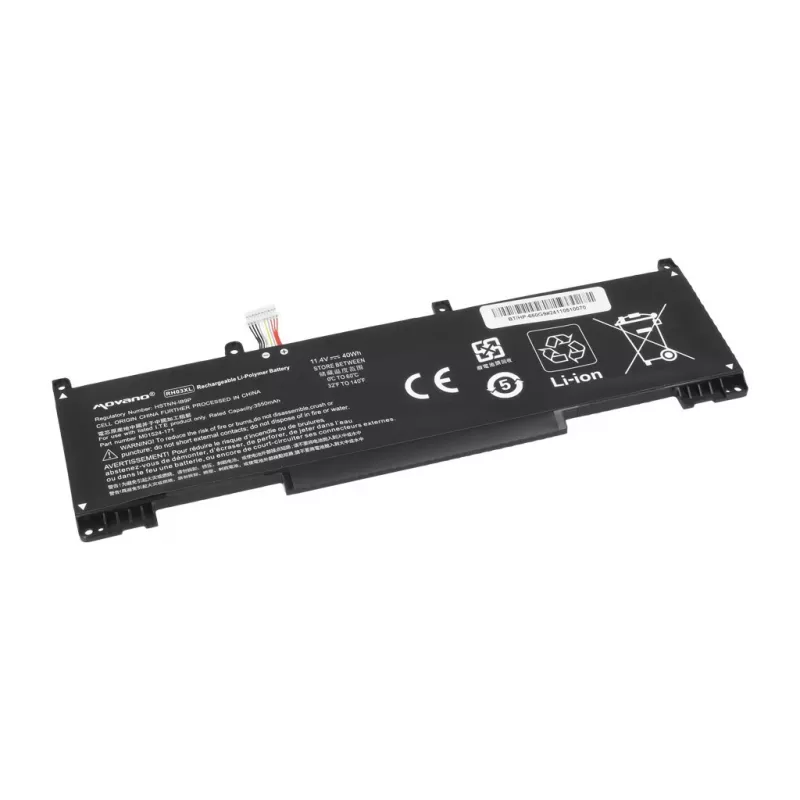 MOVANO Aku RH03XL HP ProBook 440 445 450 630 640 650 G8 G9 G10 jaoks - 3550 mAh (40 Wh)