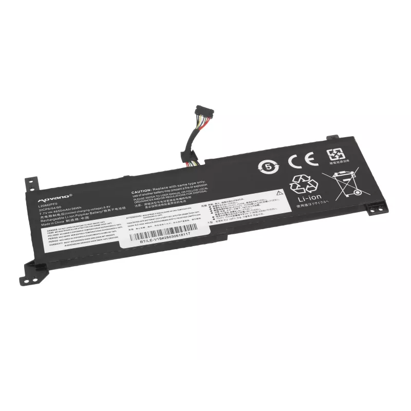 MOVANO Aku L20M2PF0 L20C2PF0 L20L2PF0 Lenovo V14 V15 V17 G2-ALC G2-ITL jaoks - 4650 mAh (36 Wh)