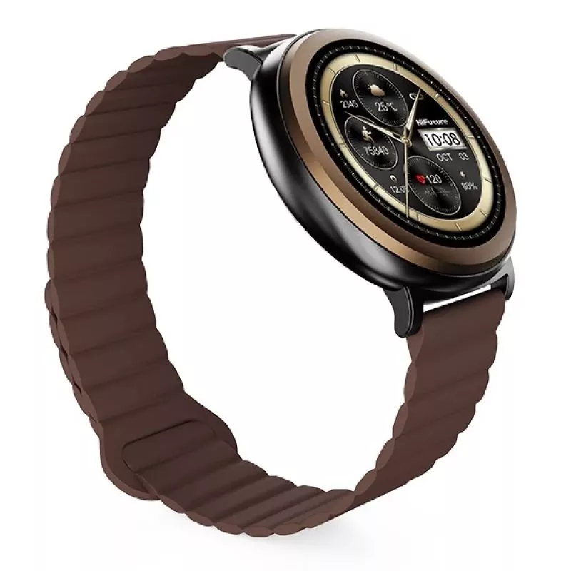 HIFUTURE Smartwatch Aurora AMOLED AI Brown