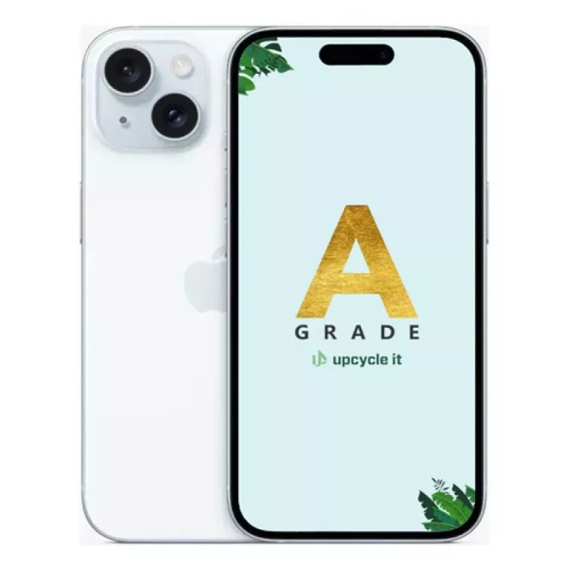 UPCYCLE IT Apple iPhone 15 128GB Black Grade A Refurbished