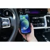 ANSMANN WiLine 15 juhtmeta auto laadija hoidik - 15W Qi kiirlaadimine, automaatne kinnitus, 360° pöörlemine, must