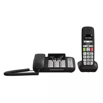 Gigaset DL780 Plus juhtmega telefon automaatvastajaga, must
